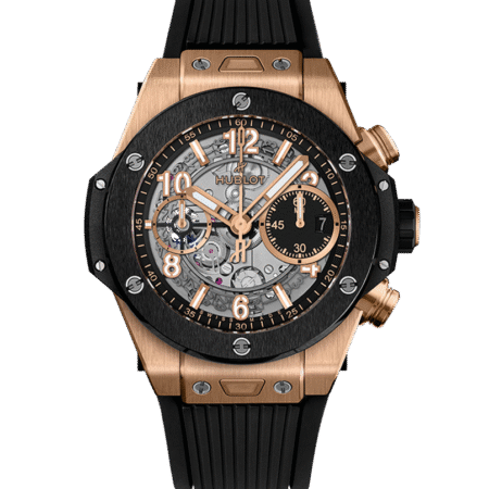 Hublot Big Bang Unico 18K King Gold & Black Ceramic Men's Watch