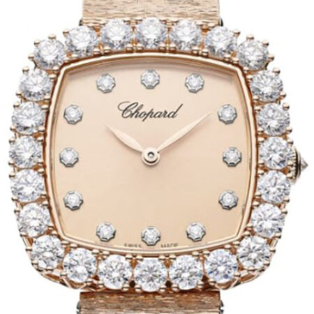 Chopard L’Heure Du Diamant 18K Rose Gold & Diamonds Ladies Watch