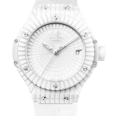 Hublot Big Bang 41mm White Caviar Ceramic & Rubber Men's Watch