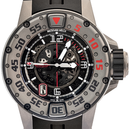 Richard Mille Chronograph Diver's Titanium Men's Watch