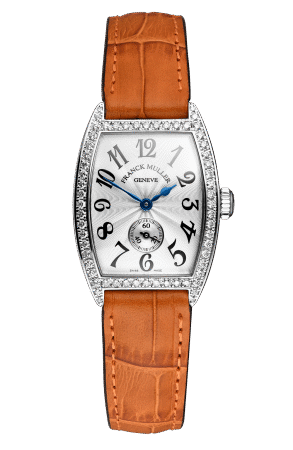 Franck Muller Cintree Curvex 18K White Gold & Diamonds Lady's Watch
