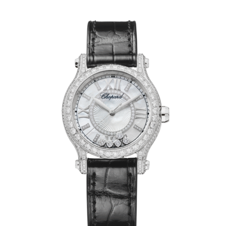 Chopard Happy Sport Joaillerie Ethical 18K White Gold & Diamonds Ladies Watch
