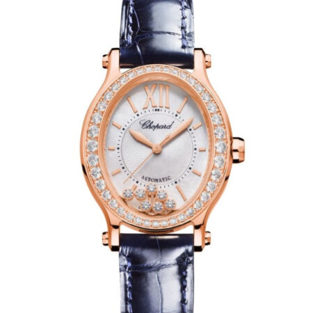 Chopard Happy Sport Oval Ethical Rose Gold  & Diamonds Ladies Watch