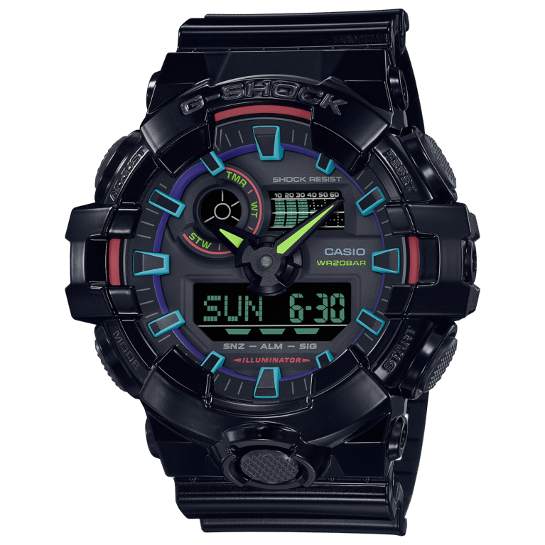 G-Shock GA-700 SERIES GA700RGB-1A