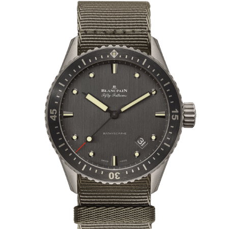 Blancpain Fifty Fathoms Bathyscaphe 5000 1210 NAGA