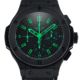 Hublot Big Bang All Black Green Ceramic Mens Watch