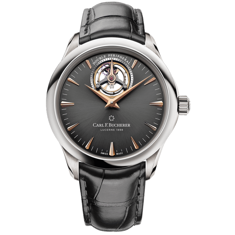 Carl F. Bucherer Manero Tourbillon Doubleperipheral 18 K White gold Men's Watch