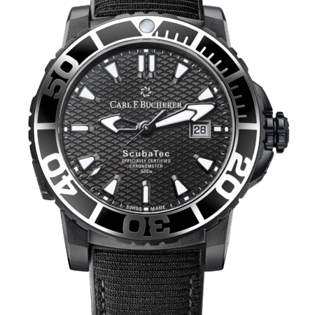 Carl F. Bucherer Patravi Scubatec Black Stainless Steel Men's Watch