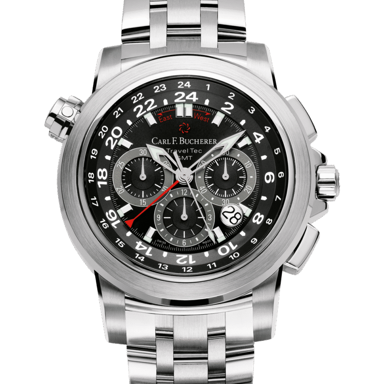Carl F. Bucherer Patravi Traveltec Stainless steel Men's Watch