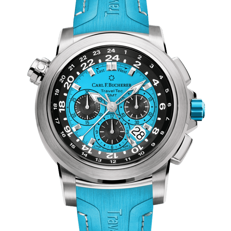 Carl F. Bucherer Patravi Traveltec Color Edition Four Seasons Stainless steel Men's Watch