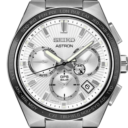 ASTRON GPS SOLAR 5-X TITANIUM DUAL TIME SSH117