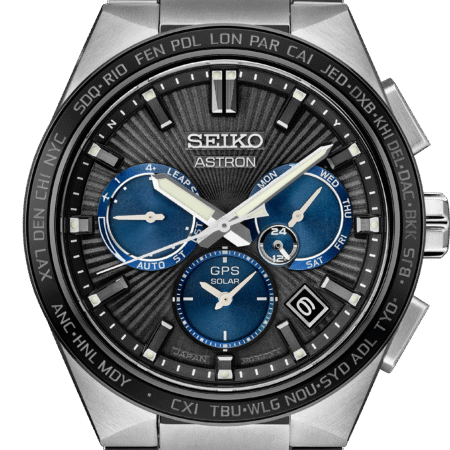 ASTRON GPS SOLAR 5-X TITANIUM DUAL TIME SSH119