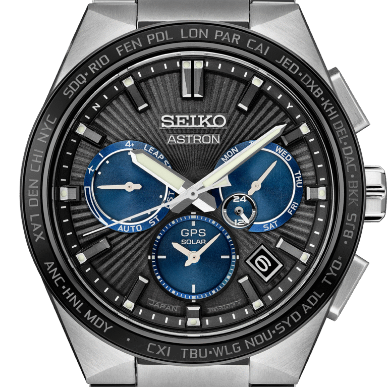ASTRON GPS SOLAR 5-X TITANIUM DUAL TIME SSH119