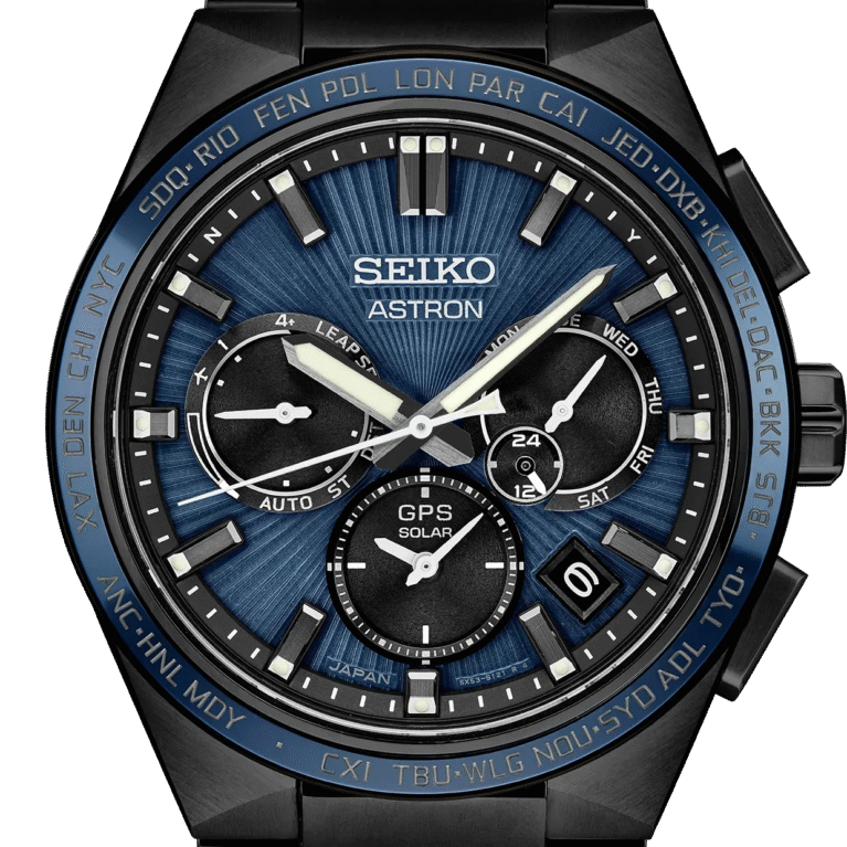 ASTRON GPS SOLAR 5-X TITANIUM DUAL TIME SSH121