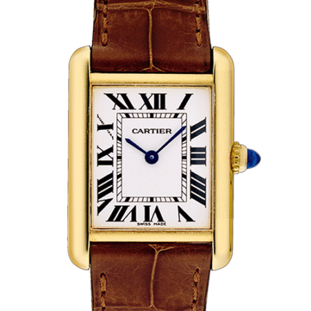 Cartier Tank Louis 18K Yellow Gold Ladies Watch