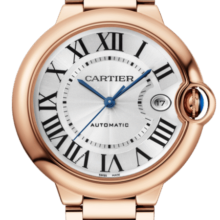 Cartier Ballon Bleu 18K Rose Gold Men's Watch