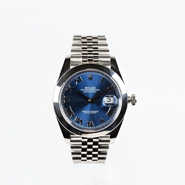 Pre-Owned Rolex Datejust 41 Blue Dial