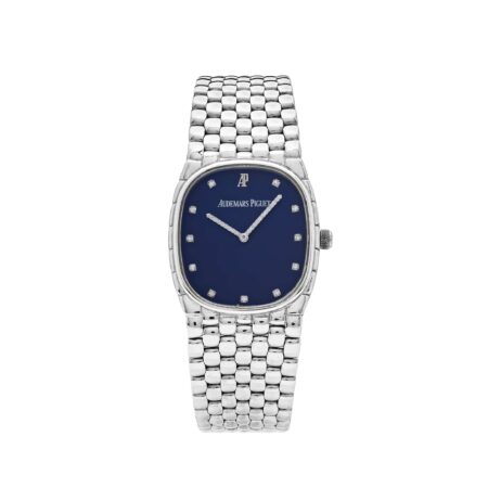 Audemars Piguet Cobra Vintage White Gold Diamond Dark Navy Dial (1970s)