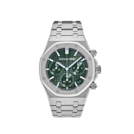 Audemars Piguet Royal Oak 26240ST.OO.1320ST.08 Selfwinding Chronograph Stainless Steel Green Dial (2023)
