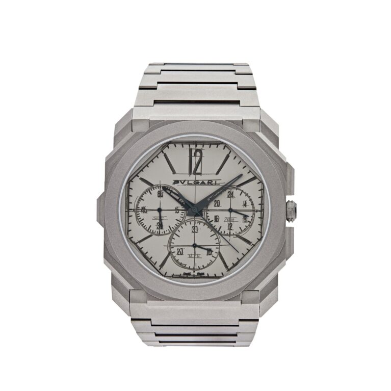 Bvlgari Octo Finissimo 103673 Chronograph GMT 10th Anniversary Titanium Limited Edition (2022)