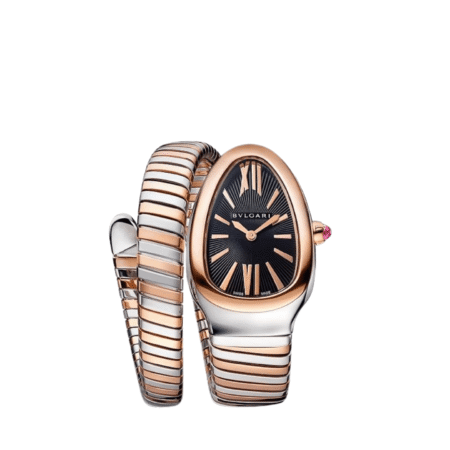 BVLGARI Serpenti Tubogas 102123 Stainless Steel and Rose Gold