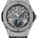 Hublot Classic Fusion 42mm Moonphase Titanium & Diamonds Unisex Watch