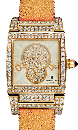 De Grisogono Instrumentino Blackened 18K Rose Gold & Diamonds Ladies Watch