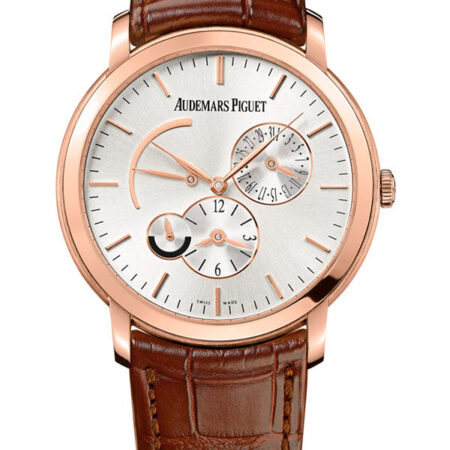 Audemars Piguet Jules Audemars Dual Time 18K Rose Gold Men's Watch