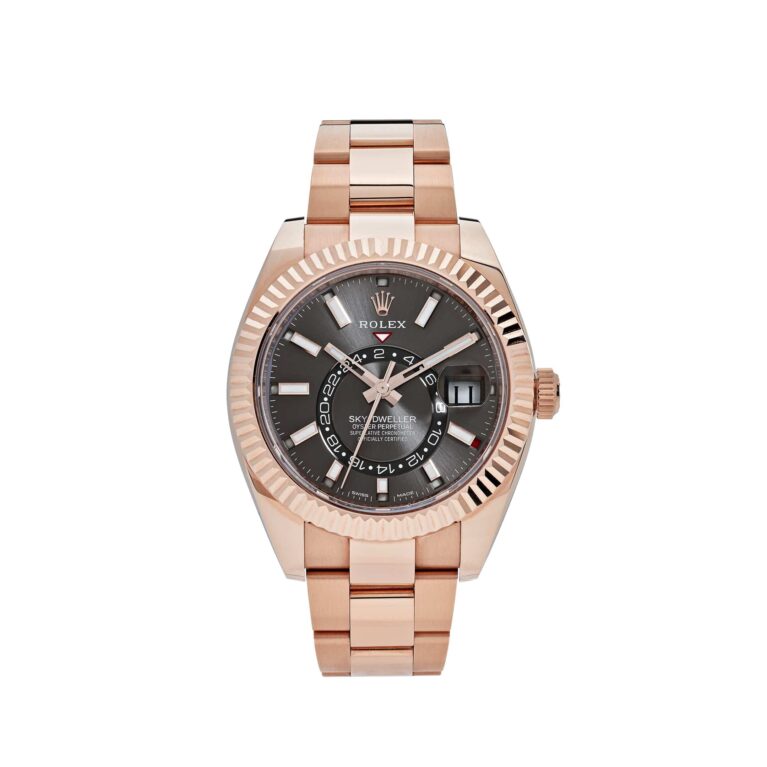 Rolex Sky-Dweller Rose Gold Rhodium Slate Grey Dial (2024)