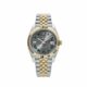 Rolex Datejust 126333 Wimbledon Yellow Gold Stainless Steel Slate Dial Jubilee