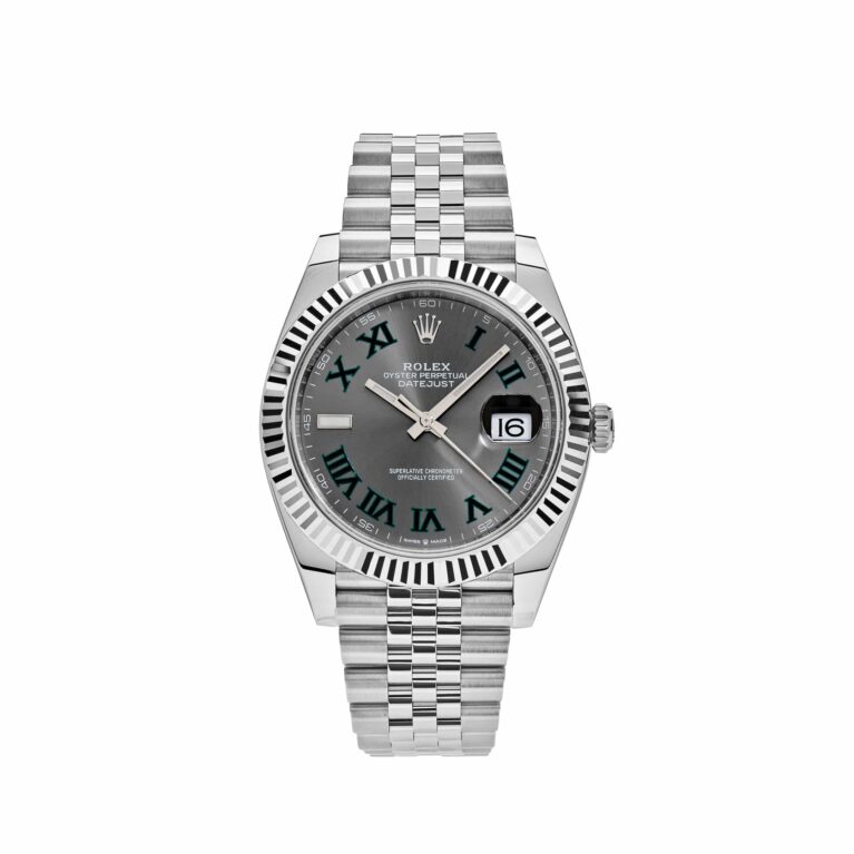 Rolex Datejust 126334 'Wimbledon' Stainless Steel Slate Dial Jubilee (2022)