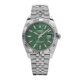 Rolex Datejust 126334 Stainless Steel Fluted Motif Green Dial Jubilee (2022)
