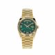 Rolex Day-Date 128238 Yellow Gold Green Malachite Roman Diamond Dial