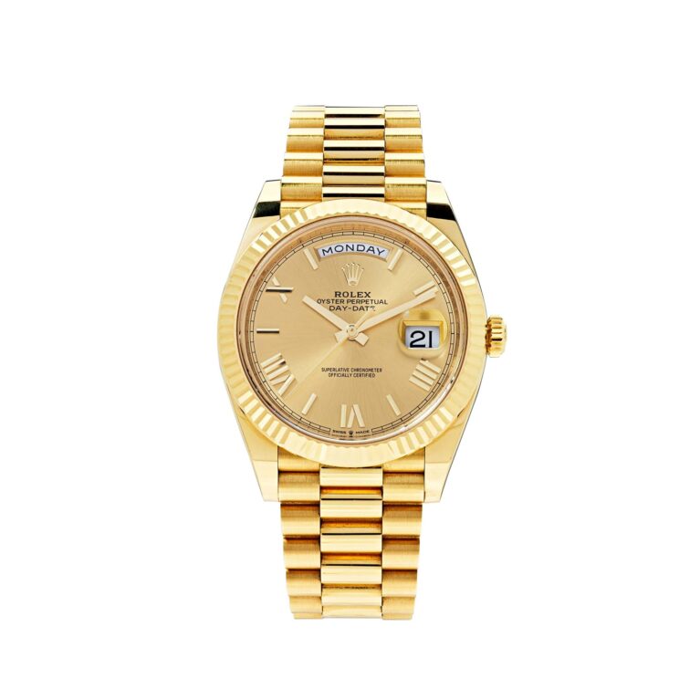 Rolex Day-Date 228238 Yellow Gold Champagne Roman Dial (2024)