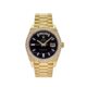 Rolex Day-Date 228348RBR Yellow Gold Diamond Bezel Black Onyx Dial