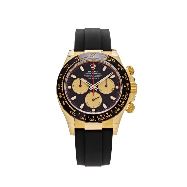 Rolex Daytona 116518LN 'Paul Newman' Yellow Gold Black Dial