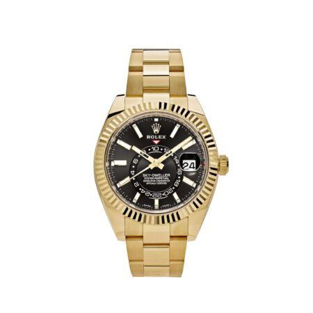 Rolex Sky-Dweller 326938 Yellow Gold Black Dial (2021)