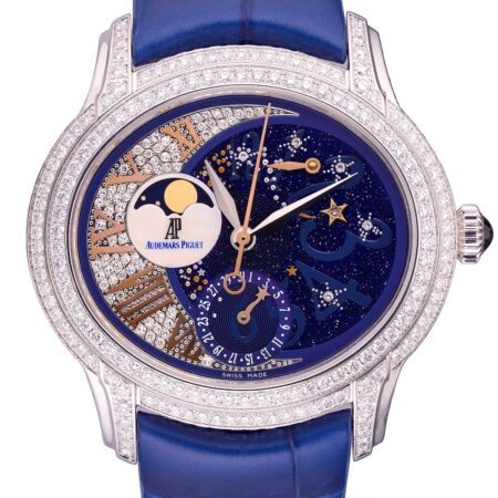 Audemars Piguet Millenary 18K White Gold & Diamonds Ladies Watch