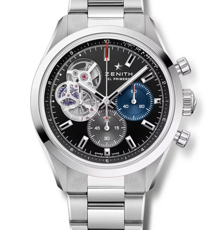 Zenith Chronomaster Open Stainless Steel Men's Watch