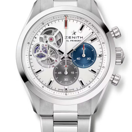 Zenith Chronomaster Open Stainless Steel Men's Watch