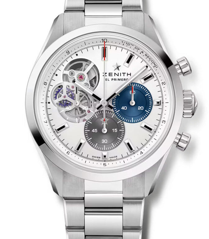 Zenith Chronomaster Open Stainless Steel Men's Watch