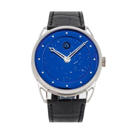 De Bethune DB25 Moon Phase Starry Sky 18K White Gold Men's Watch