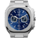 Bell & Ross Instruments BR 05 CHRONO BLUE STEEL Men's Watch