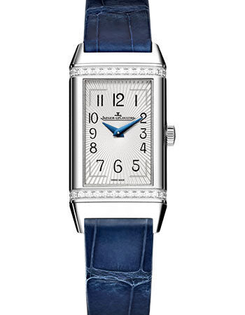 Jaeger-Lecoultre Reverso Classic Monoface Stainless steel & Diamonds Lady's Watch