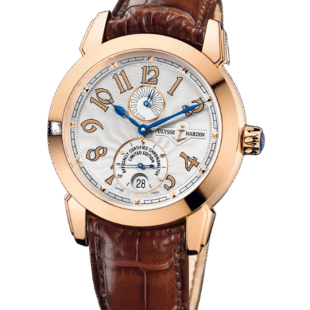 Ulysse Nardin Limited Edition 18k Rose Gold Men's Watch