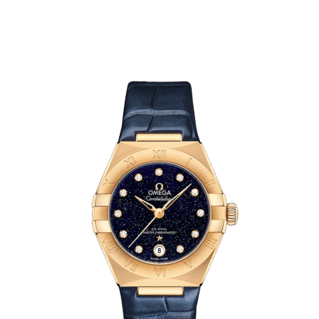 Omega Constellation Co-Axial Master Chronometer Yellow Gold & Diamonds Lady’s Watch