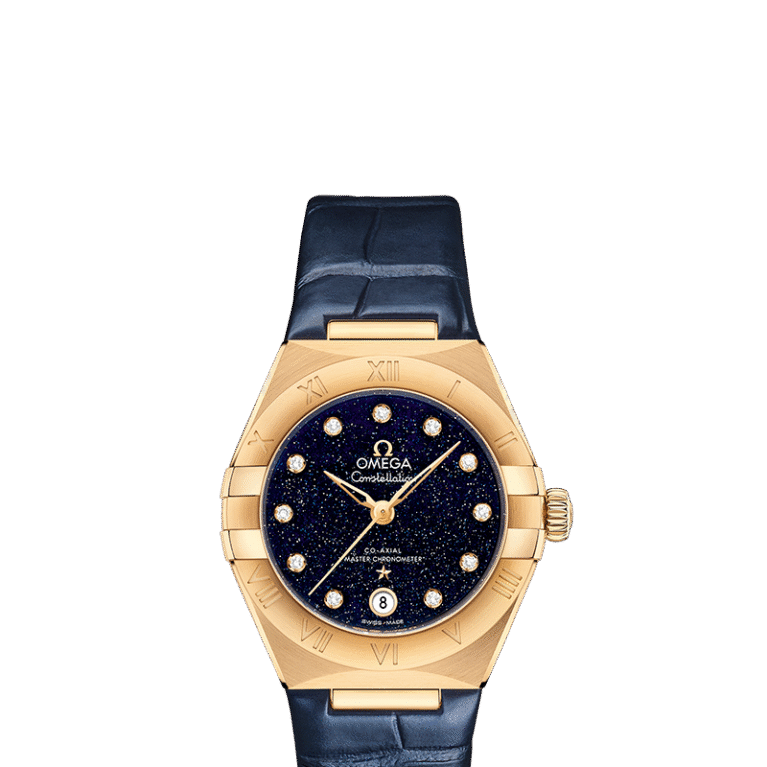 Omega Constellation Co-Axial Master Chronometer Yellow Gold & Diamonds Lady’s Watch