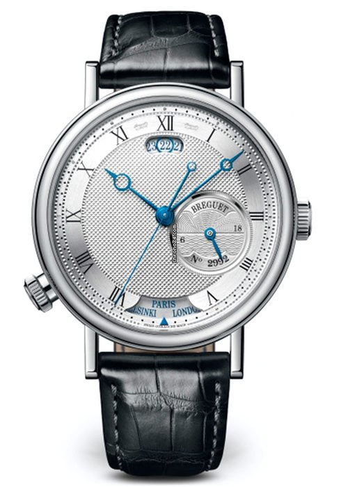 Breguet Hora Mundi 5727 18K White Gold Men's Watch