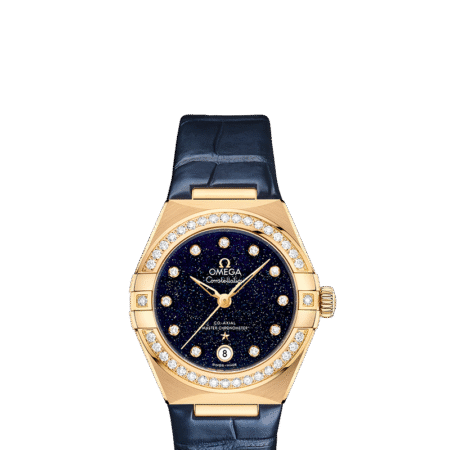 Omega Constellation Co-Axial Master Chronometer Yellow Gold & Diamonds Lady’s Watch
