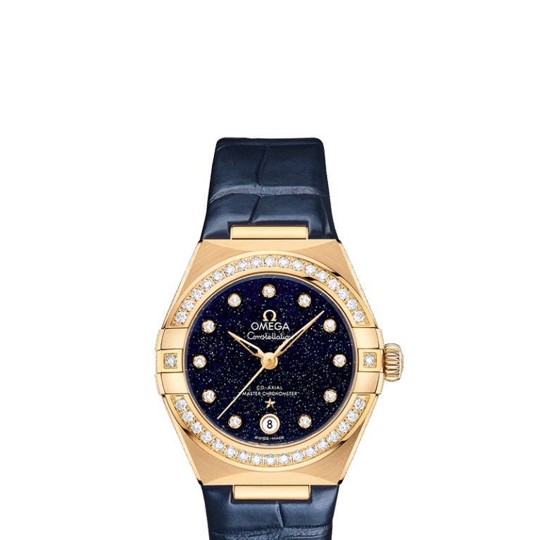 Omega Constellation Co-Axial Master Chronometer Yellow Gold & Diamonds Lady’s Watch